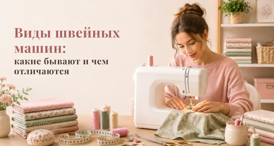 Виды швейных машин: какие бывают и чем отличаются